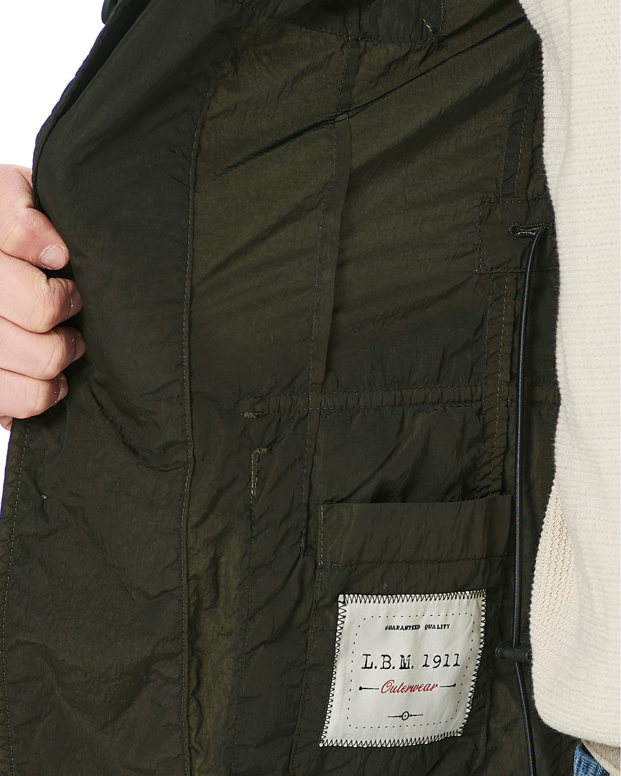 Men | Coats & Jackets | L.B.M. 1911 | Garment Dyed Nylon Field Jacket Olive