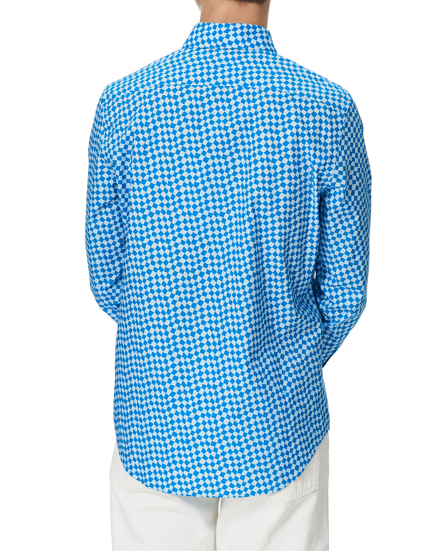 Men | Shirts | Marni | Rhombus Print Shirt Blue