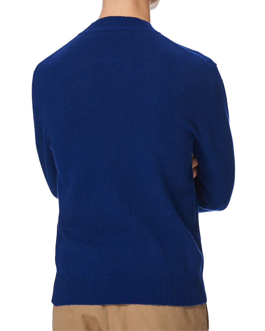 Men | Sweaters & Knitwear | Marni | Cashmere Flower Sweater Dark Blue
