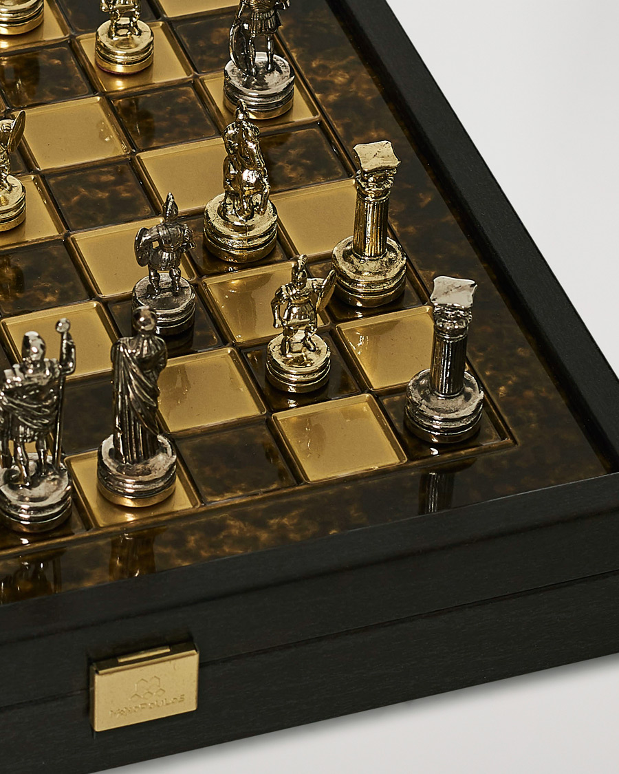 Men | Games | Manopoulos | Greek Roman Period Chess Set Brown