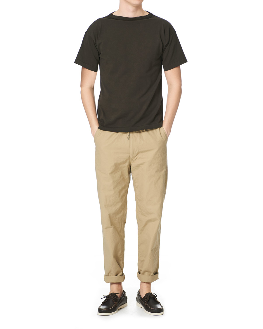 Men | T-Shirts | Andersen-Andersen | Boatsman Short Sleeve Tee Hunting Green