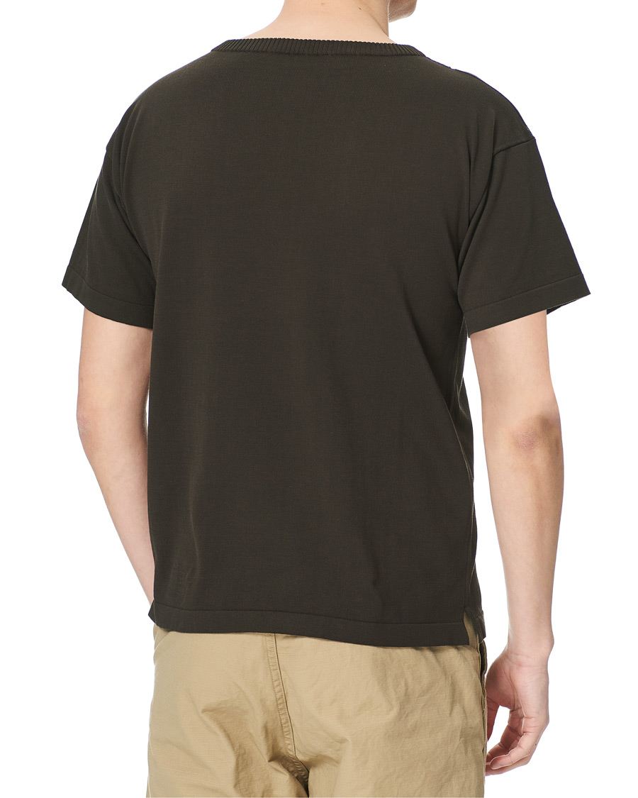 Men | T-Shirts | Andersen-Andersen | Boatsman Short Sleeve Tee Hunting Green