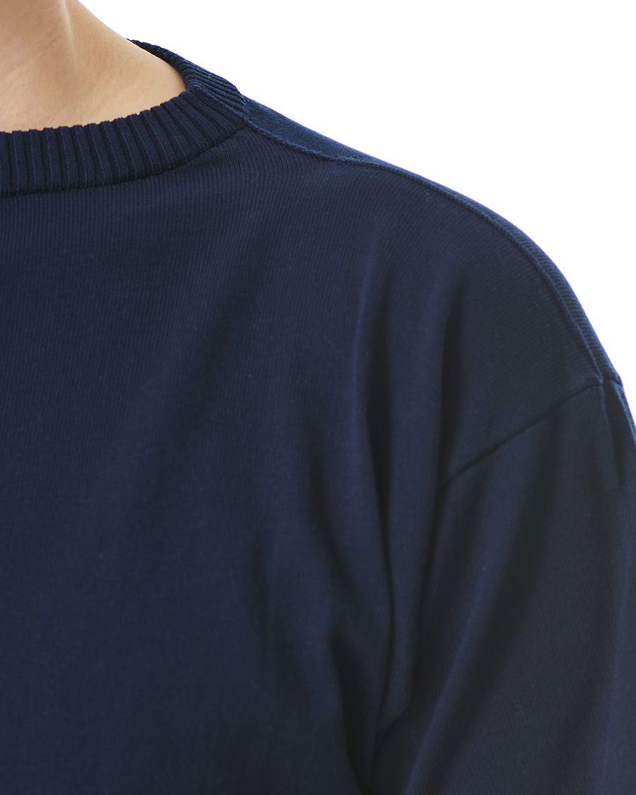 Men | T-Shirts | Andersen-Andersen | Boatsman Short Sleeve Tee Royal Blue