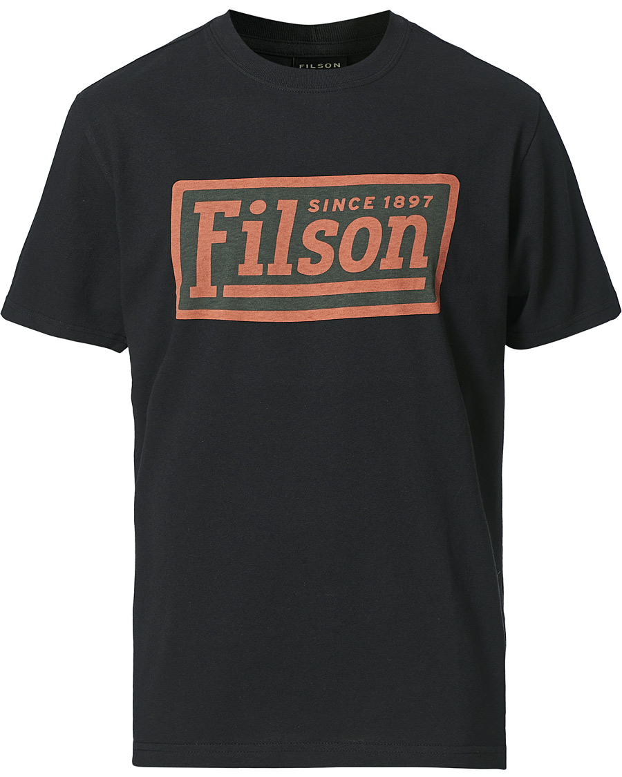 Men | T-Shirts | Filson | Made In USA Pioneer Graphic Tee Black