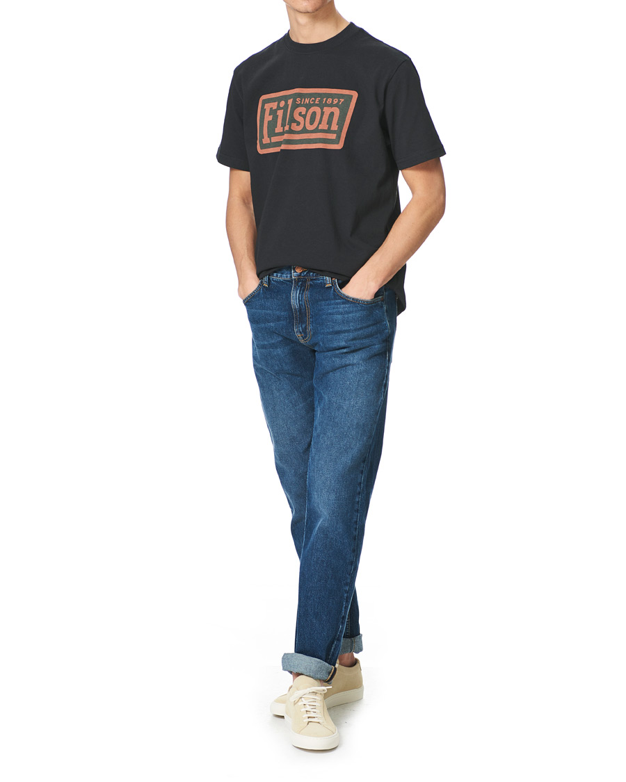 Men | T-Shirts | Filson | Made In USA Pioneer Graphic Tee Black