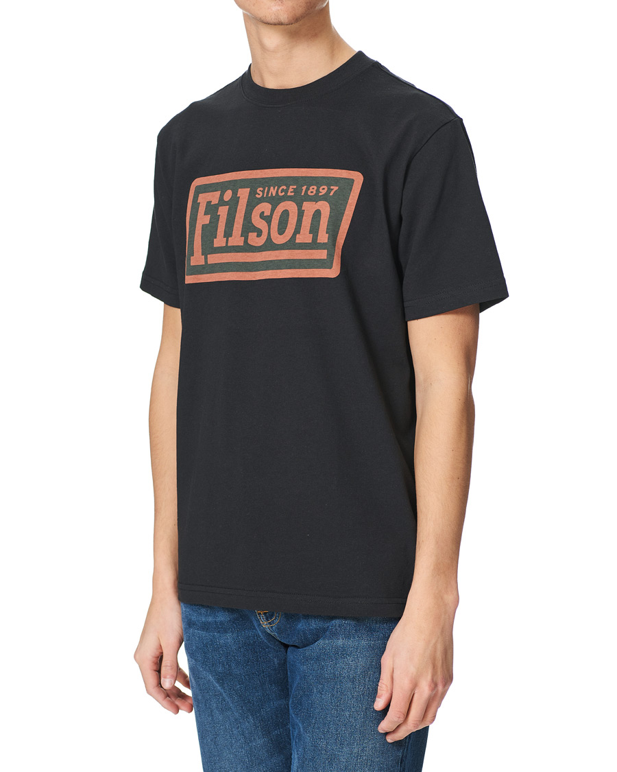 Men | T-Shirts | Filson | Made In USA Pioneer Graphic Tee Black