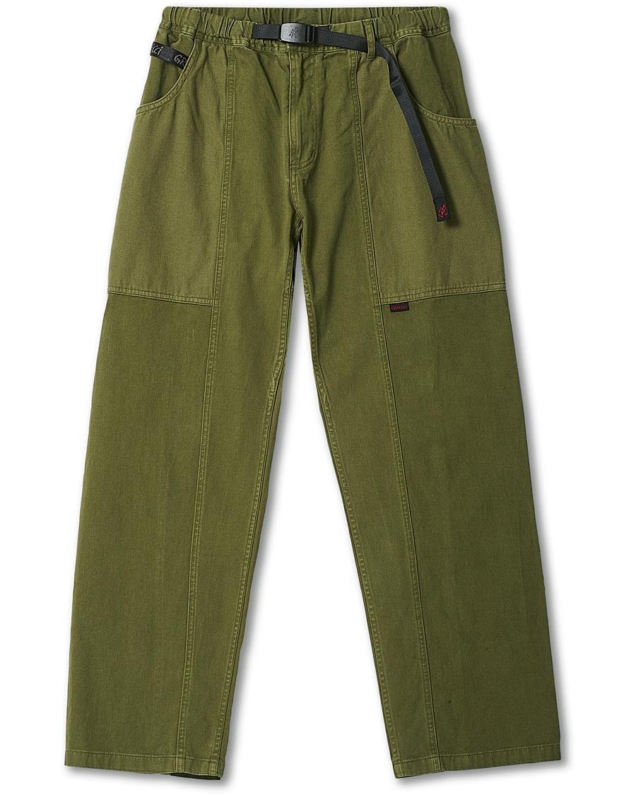 Men | Trousers | Gramicci | Organic Twill Gadget Pants Olive