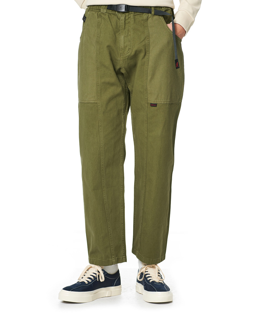 Men | Trousers | Gramicci | Organic Twill Gadget Pants Olive