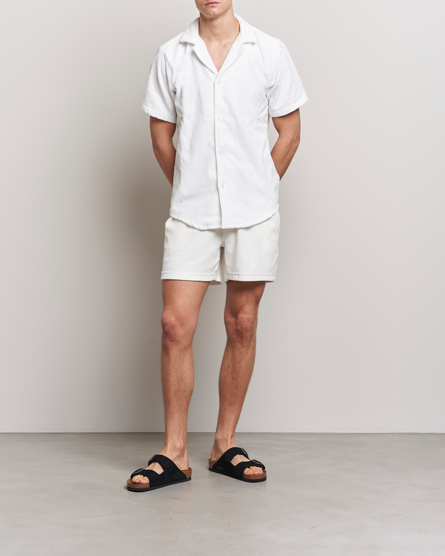 Men | Shorts | OAS | Terry Shorts White