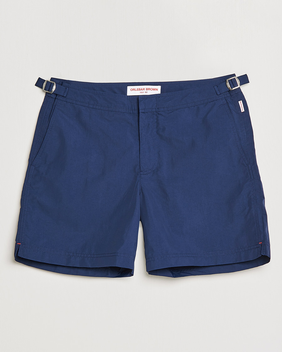 Men | Swimwear | Orlebar Brown | Bulldog II Medium Length Swim Shorts Navy