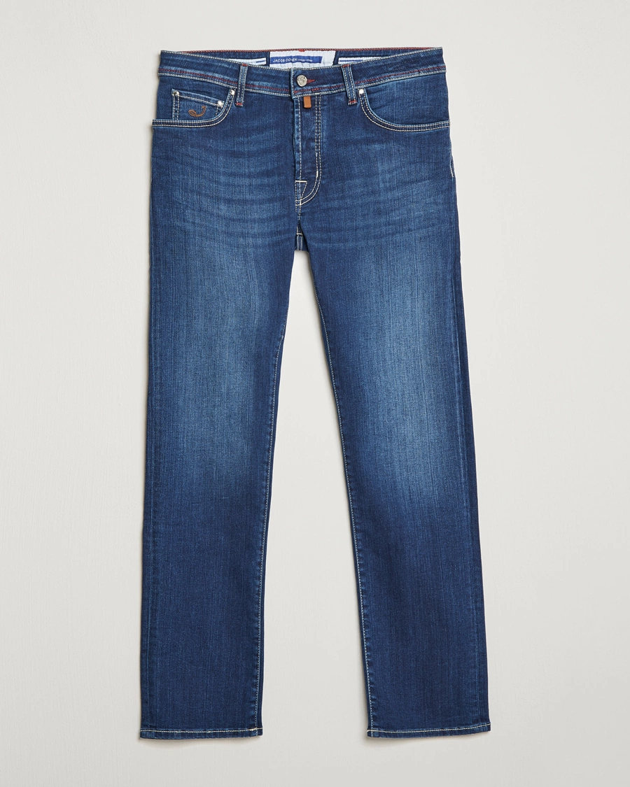 Men | Jeans | Jacob Cohën | Nick 622 Slim Fit Stretch Jeans Medium Dark