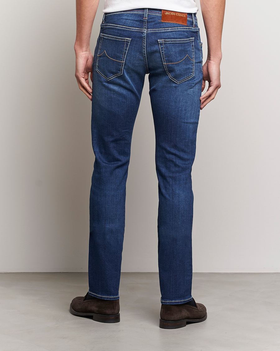 Men | Jeans | Jacob Cohën | Nick 622 Slim Fit Stretch Jeans Medium Dark