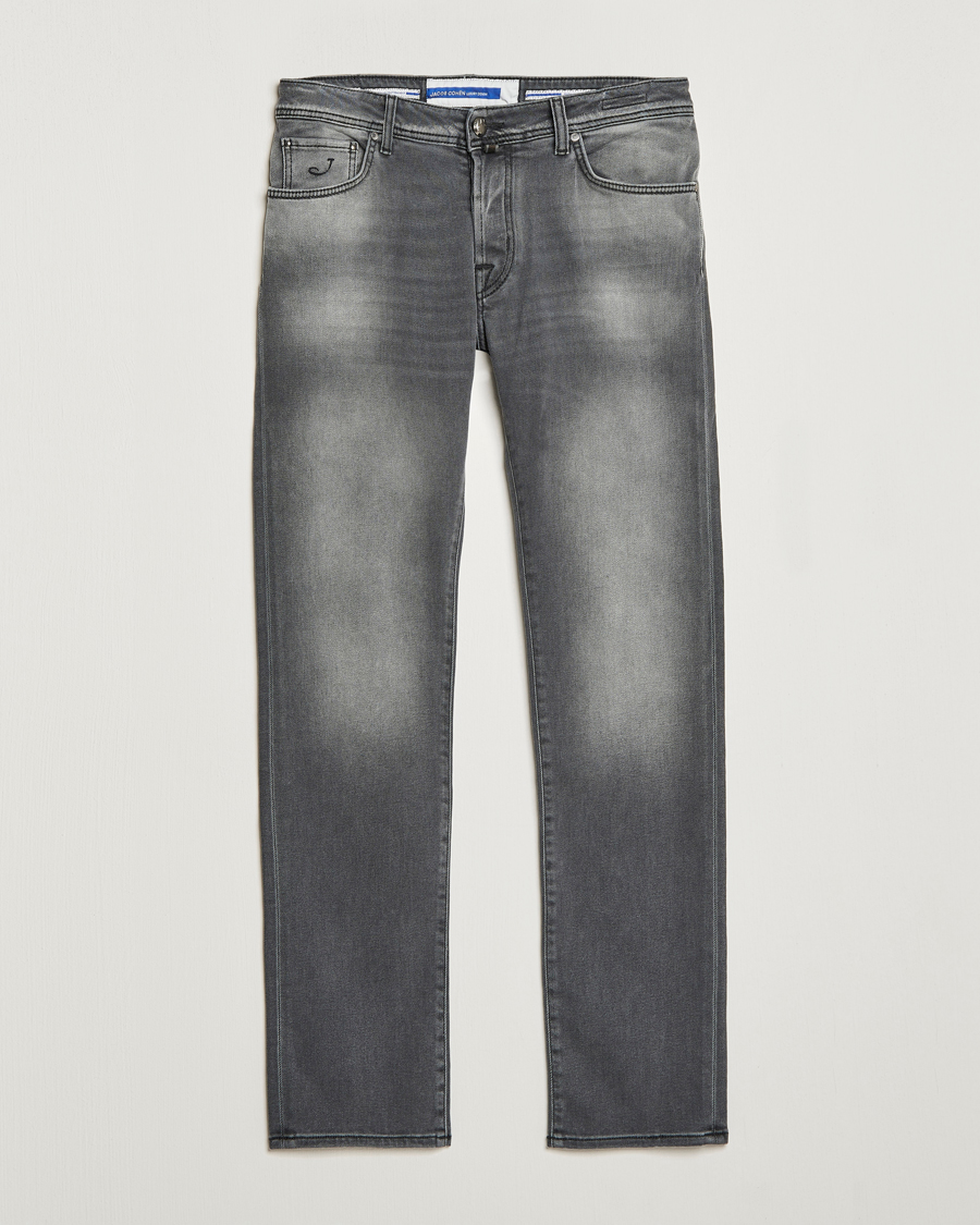 Men | Jeans | Jacob Cohën | Nick 622 Slim Fit Stretch Jeans Black Medium Wash