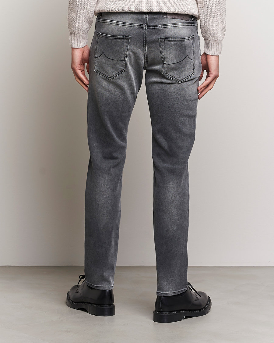 Men | Jeans | Jacob Cohën | Nick 622 Slim Fit Stretch Jeans Black Medium Wash