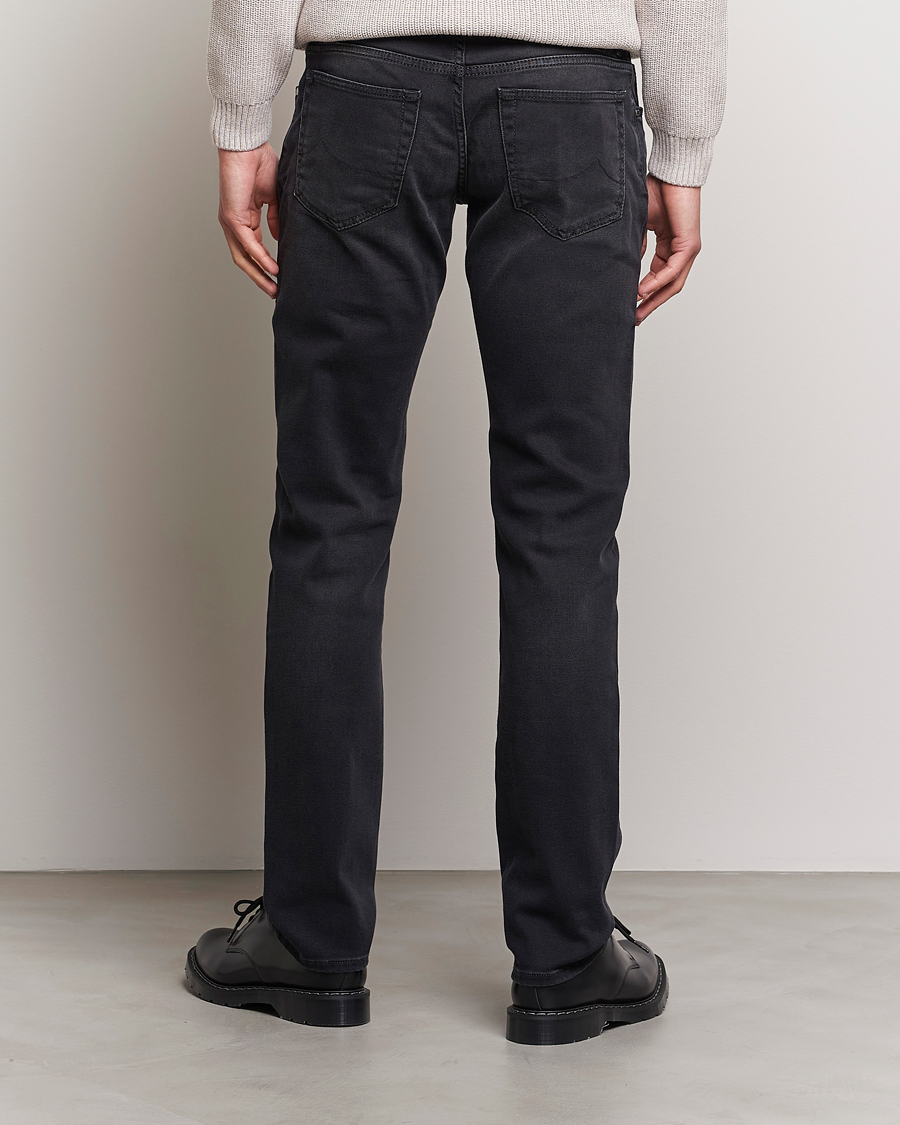 Men | Jeans | Jacob Cohën | Nick 622 Slim Fit Stretch Jeans Black Dark Stone