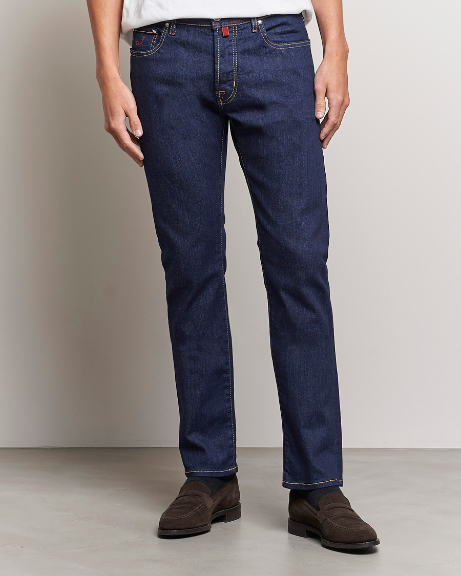 Men | Jeans | Jacob Cohën | Bard 688 Slim Fit Stretch Jeans Rinse