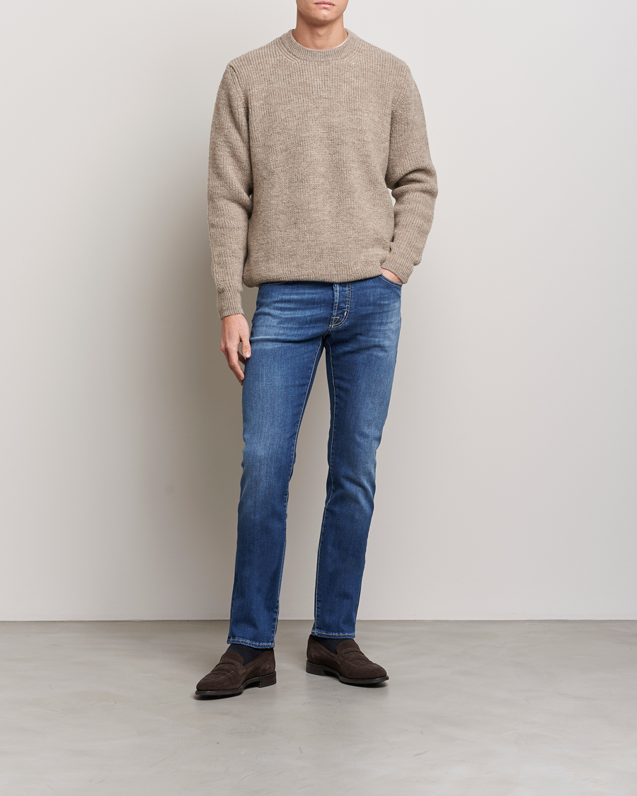 Men | Jeans | Jacob Cohën | Bard 688 Slim Fit Stretch Jeans Stone Wash