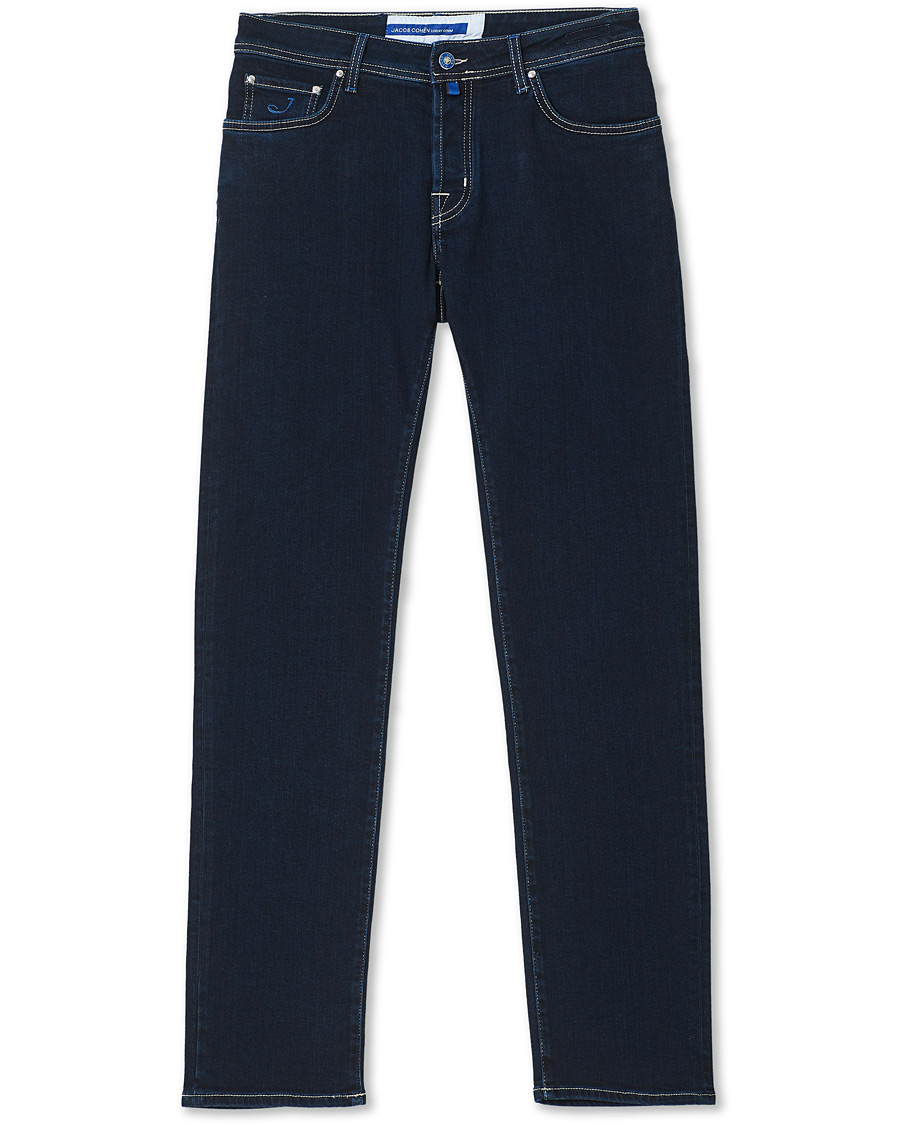 Men | Jeans | Jacob Cohën | 622 Nick Slim Fit Super Stretch Jeans Dark Blue