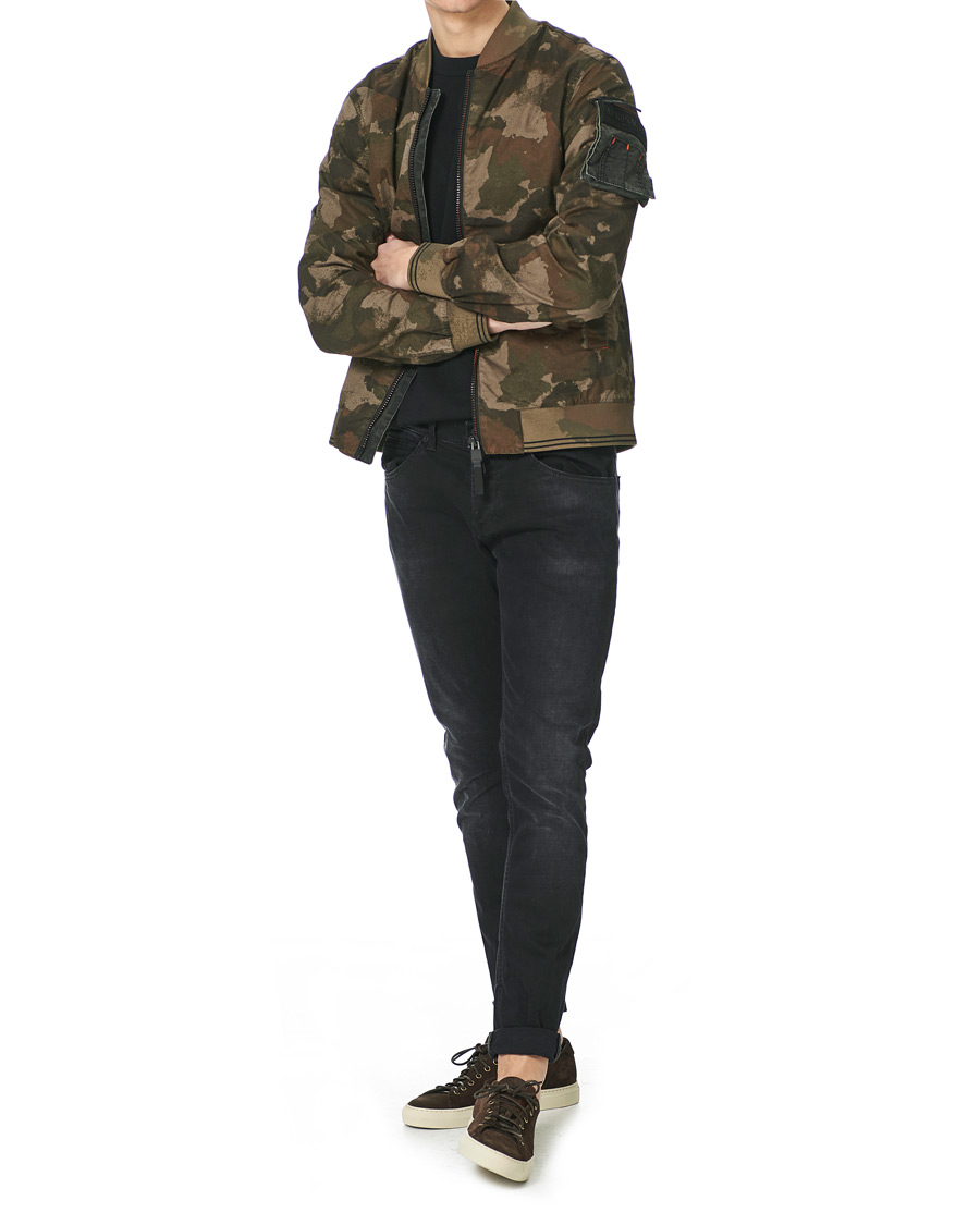Men | Coats & Jackets | Aeronautica Militare | 7PIL Pilot Bomber Jacket Camouflage