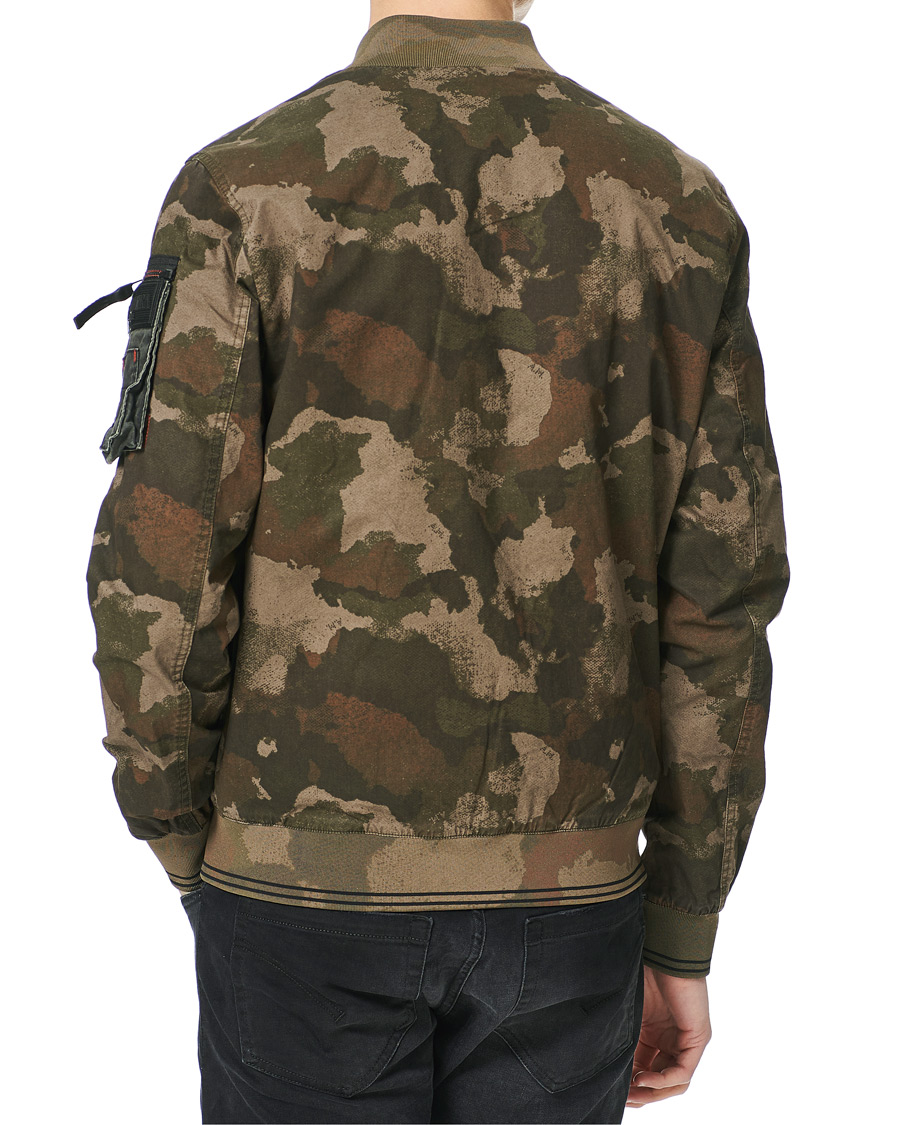 Men | Coats & Jackets | Aeronautica Militare | 7PIL Pilot Bomber Jacket Camouflage
