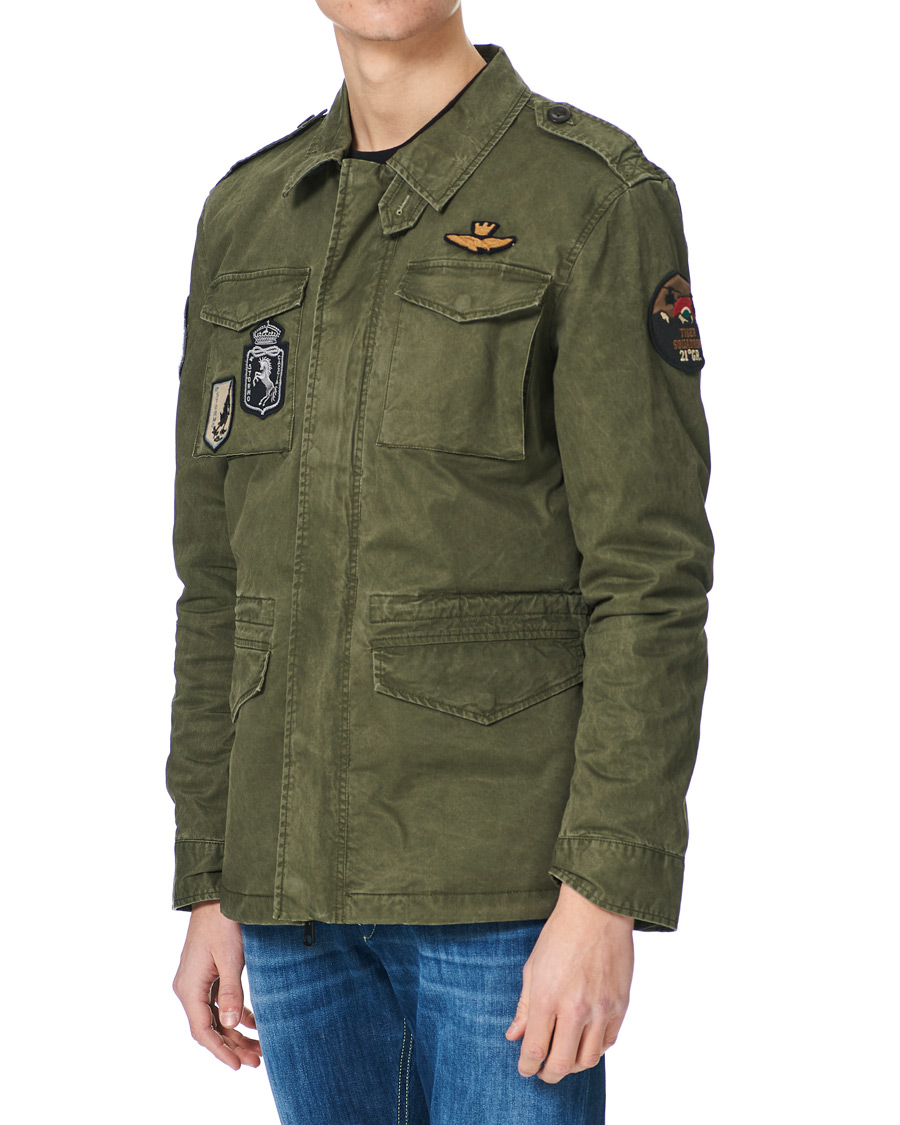 Men | Coats & Jackets | Aeronautica Militare | 7PIL Field Jacket Verde Military