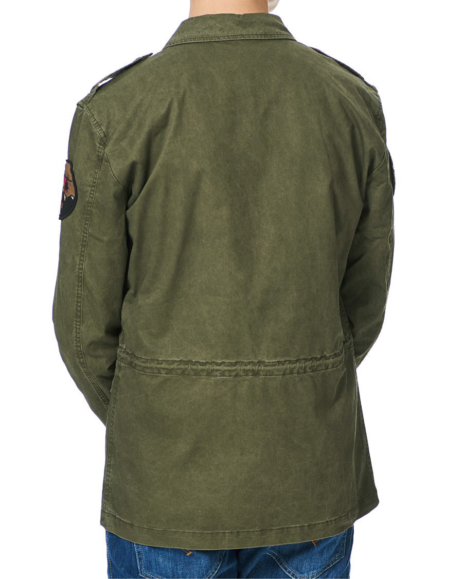 Men | Coats & Jackets | Aeronautica Militare | 7PIL Field Jacket Verde Military