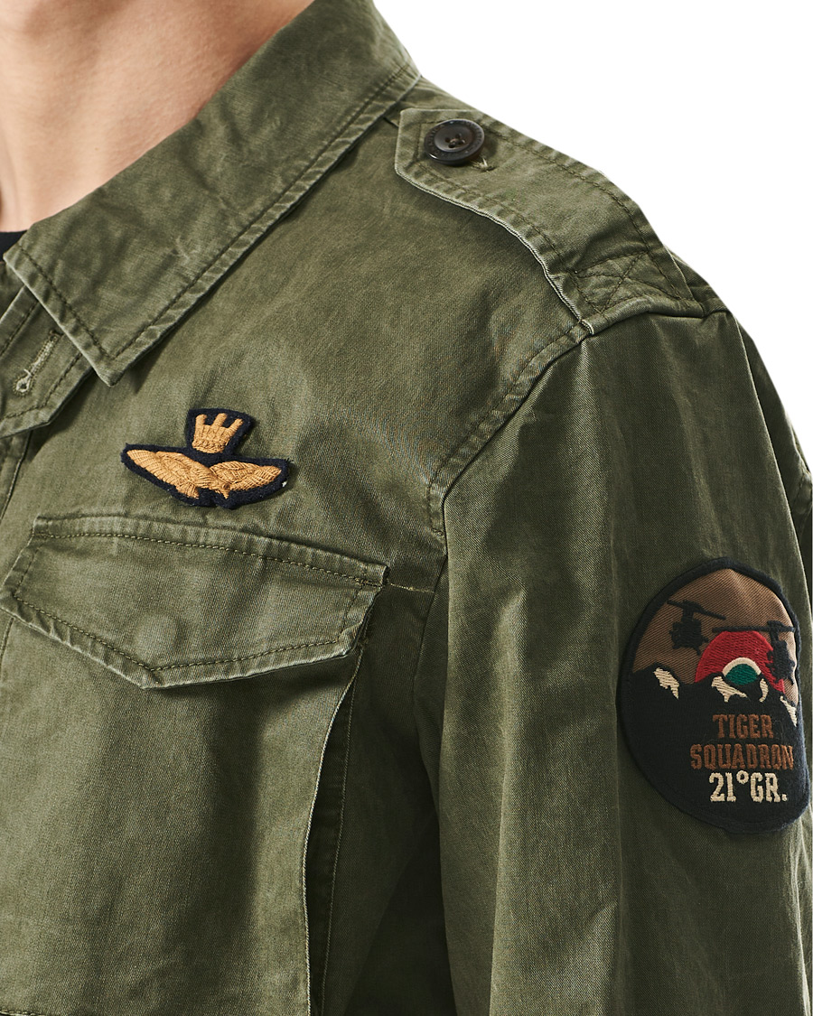 Men | Coats & Jackets | Aeronautica Militare | 7PIL Field Jacket Verde Military