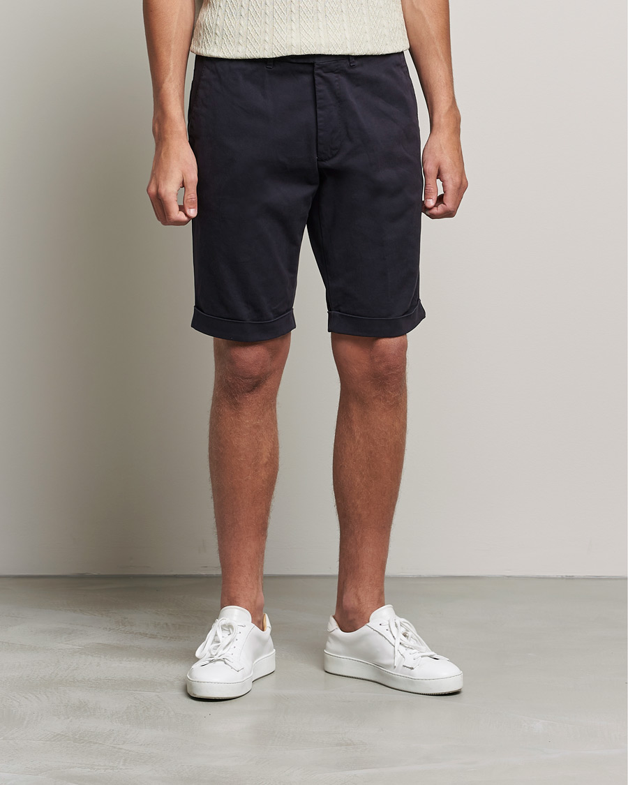 Men | Shorts | Oscar Jacobson | Declan Cotton Shorts Navy
