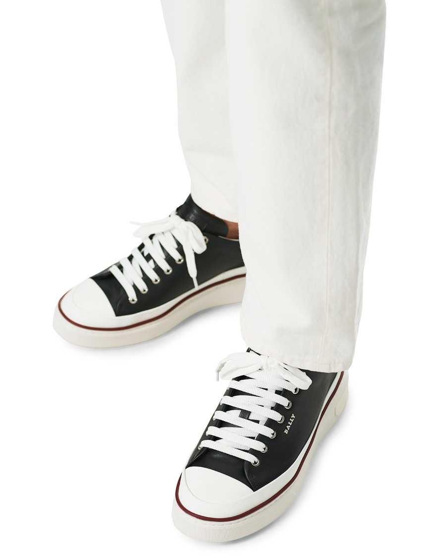 Men | Bally Maily Sneaker Black Calf | Bally | Maily Sneaker Black Calf