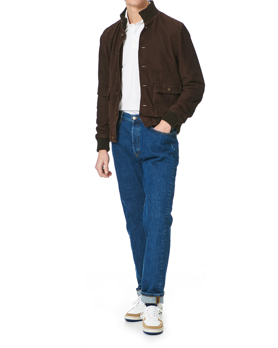 Men | Zespà ZSP23 Nappa/Suede Sneakers Bleu Ming/Savane | Zespà | ZSP23 Nappa/Suede Sneakers Bleu Ming/Savane