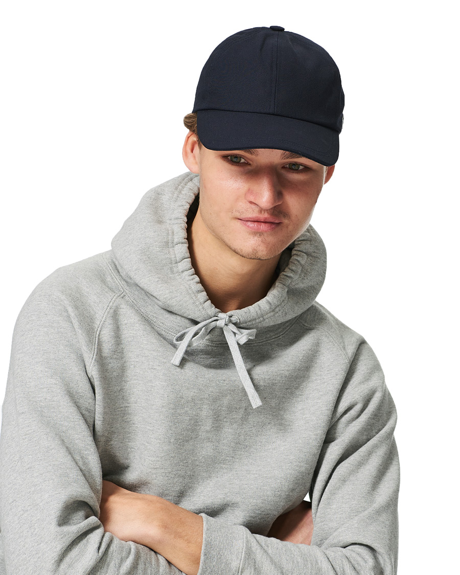 Men | Maison Kitsuné Tricolor Fox Cap Navy | Maison Kitsuné | Tricolor Fox Cap Navy