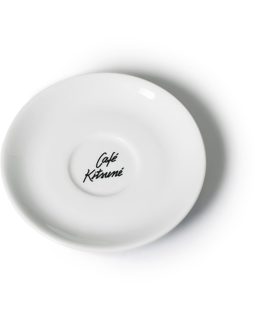 Men | Café Kitsuné Espresso Cup & Saucer White | Café Kitsuné | Espresso Cup & Saucer White