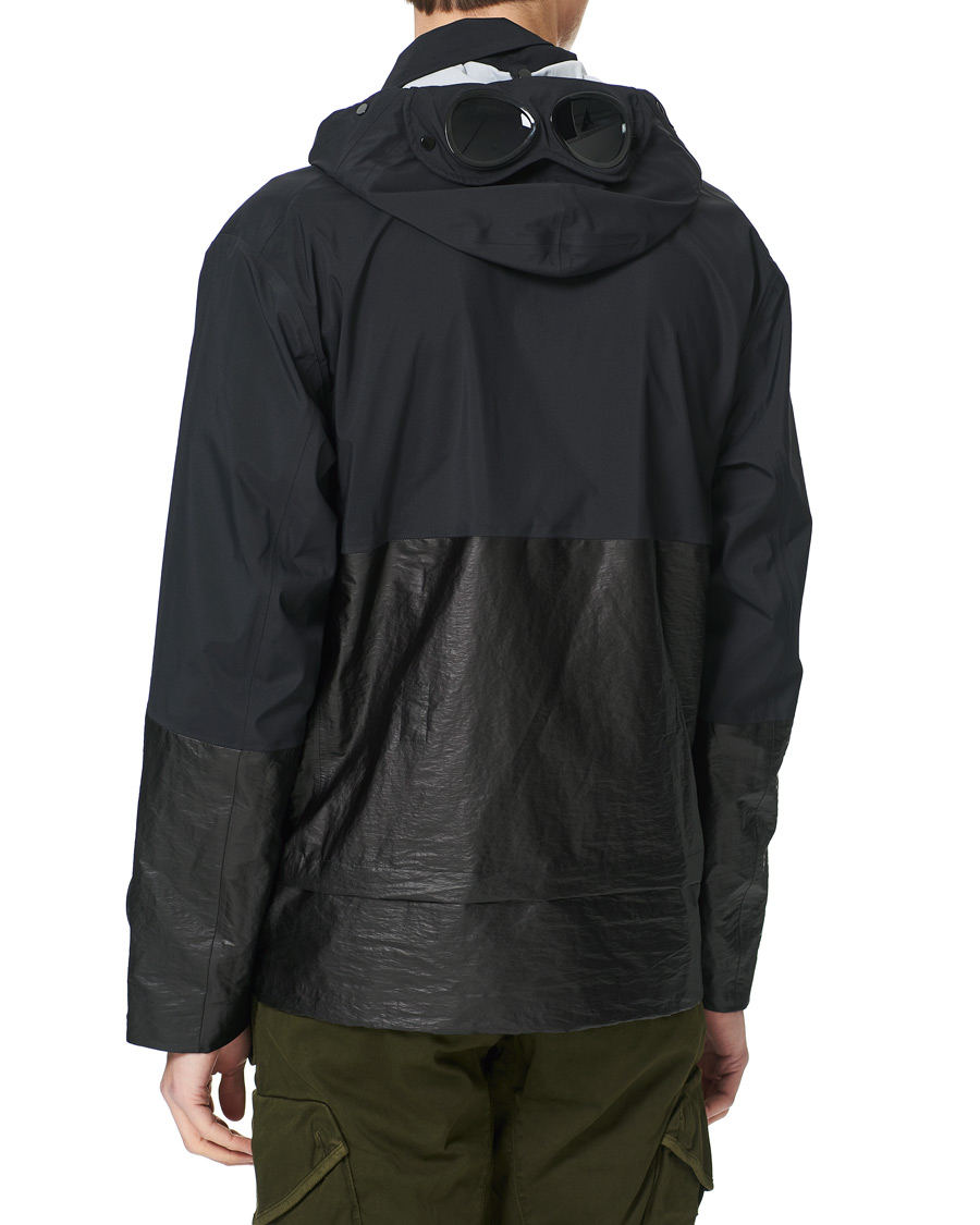 Men | Coats & Jackets | C.P. Company | GORE-TEX Infinum Waterproof Hooded Jacket Black