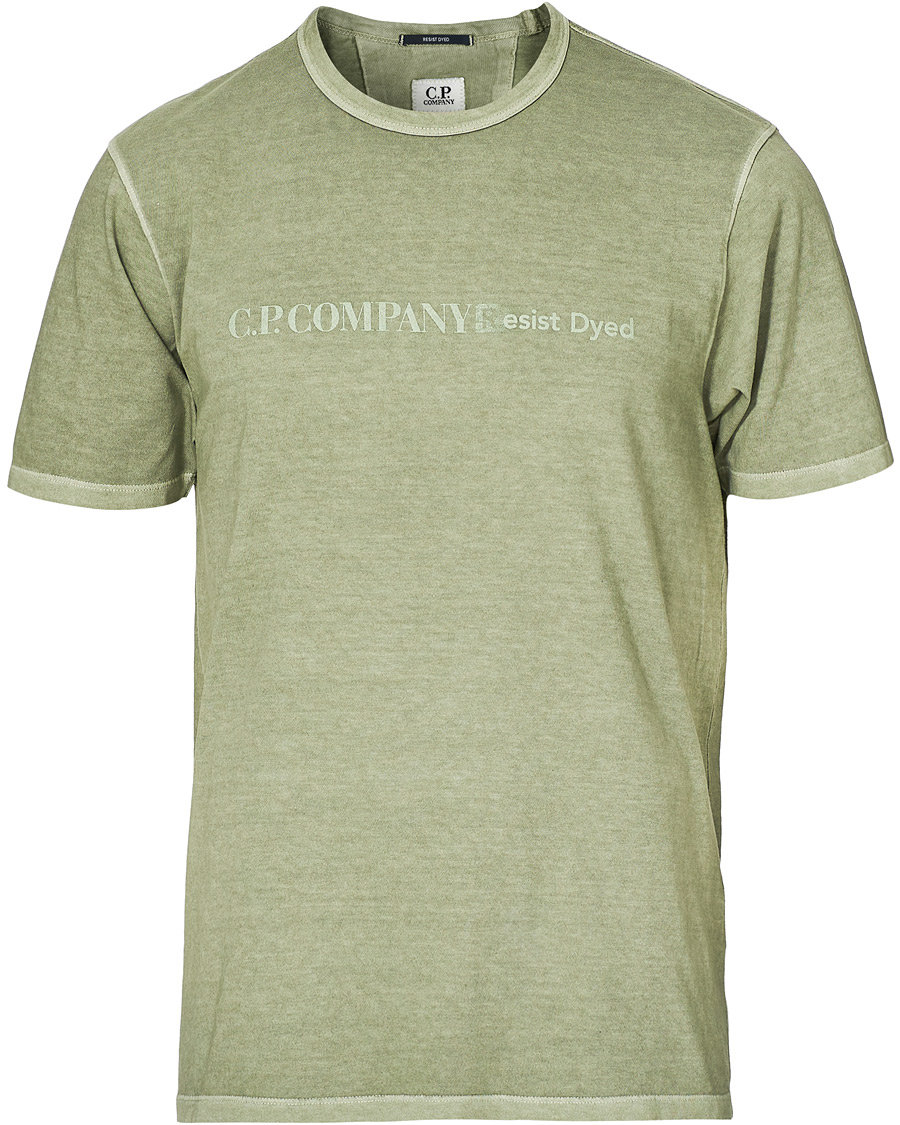 Men | T-Shirts | C.P. Company | Resist Dyed Tee Olive