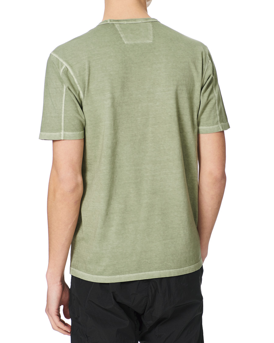 Men | T-Shirts | C.P. Company | Resist Dyed Tee Olive