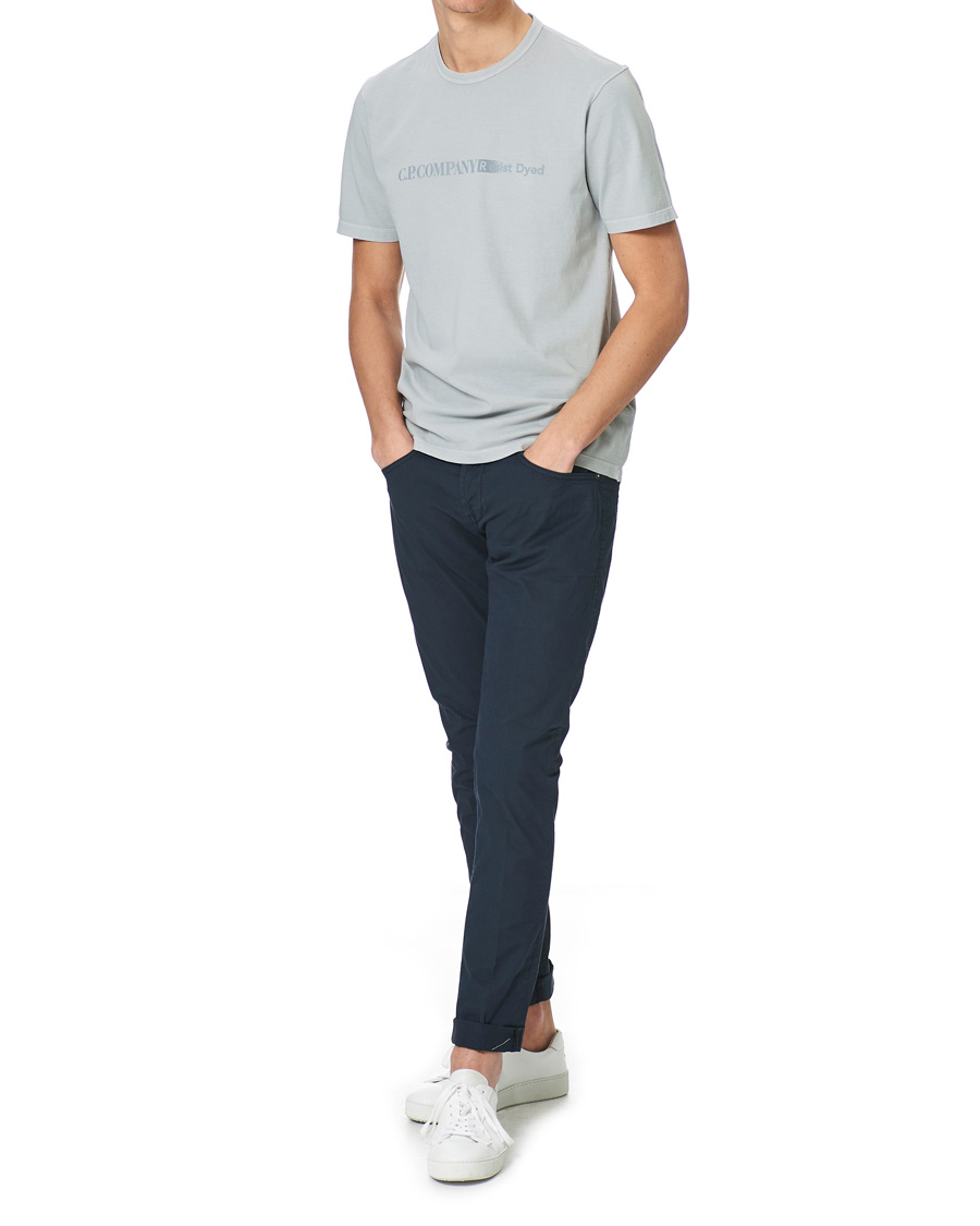 Men | T-Shirts | C.P. Company | Resist Dyed Tee Grey