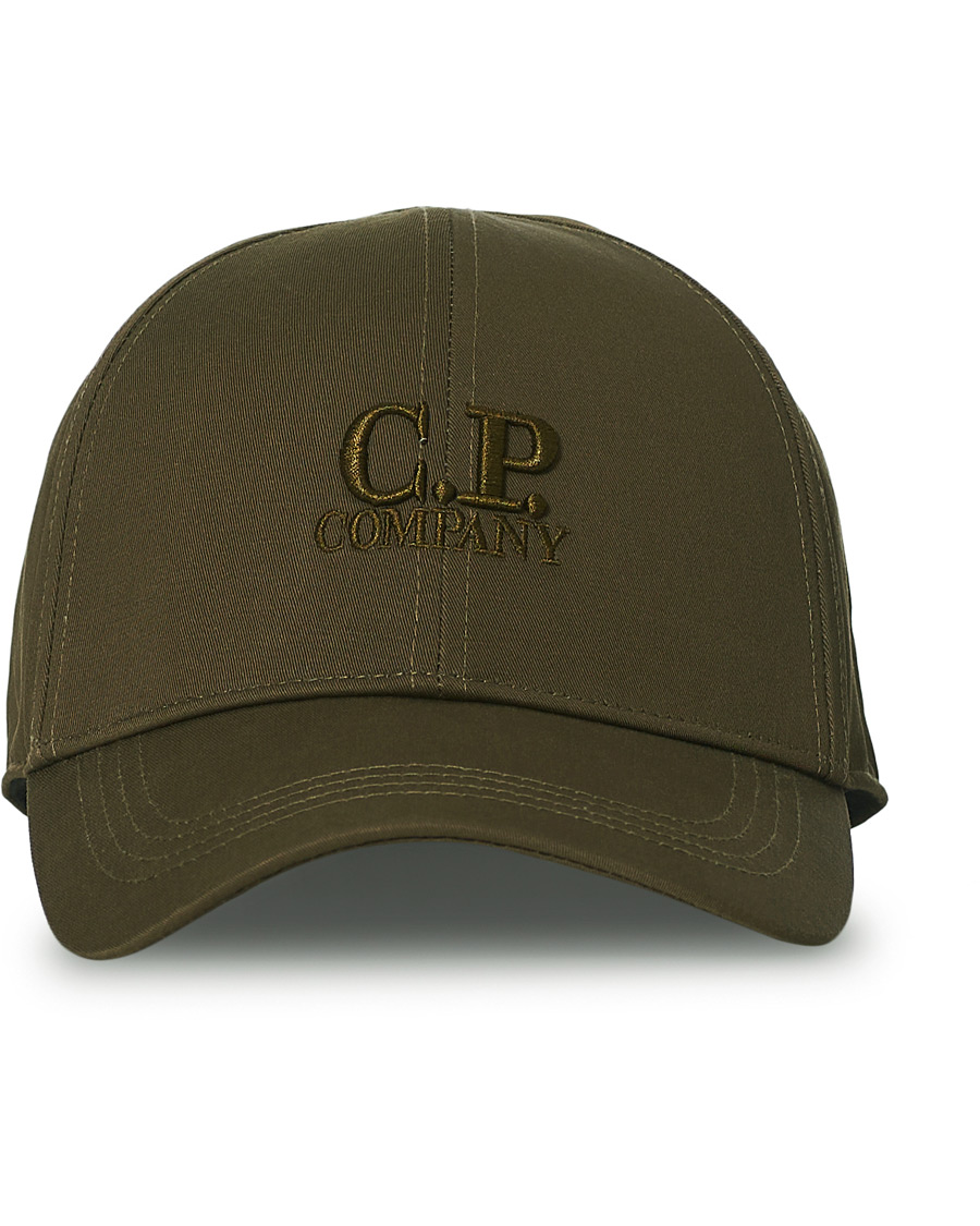 Men | C.P. Company Cotton Gabardine Cap Olive | C.P. Company | Cotton Gabardine Cap Olive