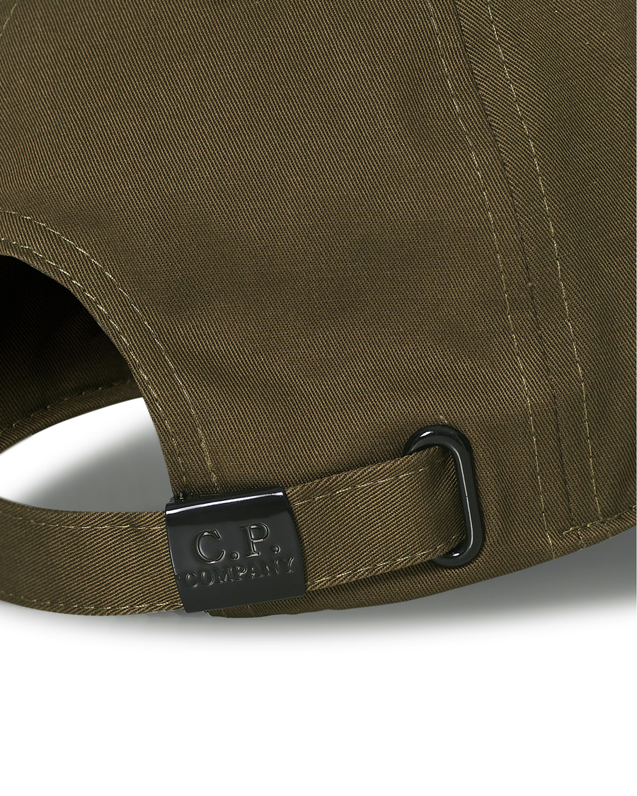 Men | C.P. Company Cotton Gabardine Cap Olive | C.P. Company | Cotton Gabardine Cap Olive
