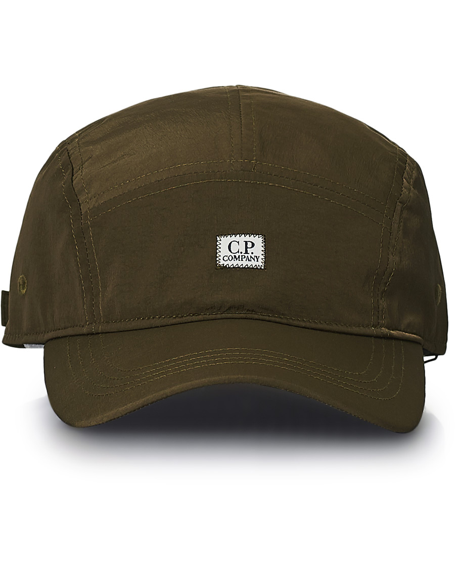 Men | C.P. Company Chrome Nylon Cap Olive | C.P. Company | Chrome Nylon Cap Olive