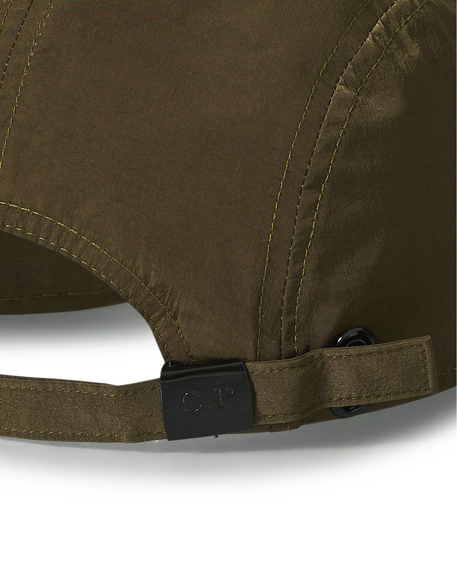 Men | C.P. Company Chrome Nylon Cap Olive | C.P. Company | Chrome Nylon Cap Olive