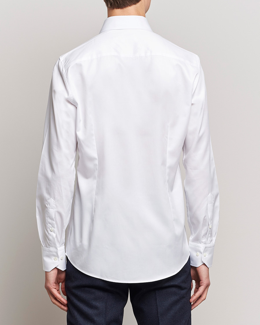 Men | Shirts | Stenströms | Slimline Cut Away Shirt White