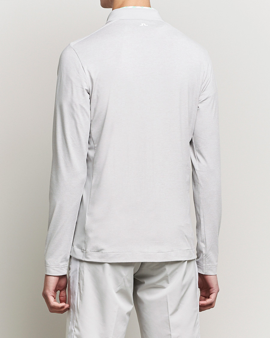 Men | Sweaters & Knitwear | J.Lindeberg | Erik Golf Mid Layer Jersey Half Zip Micro Chip