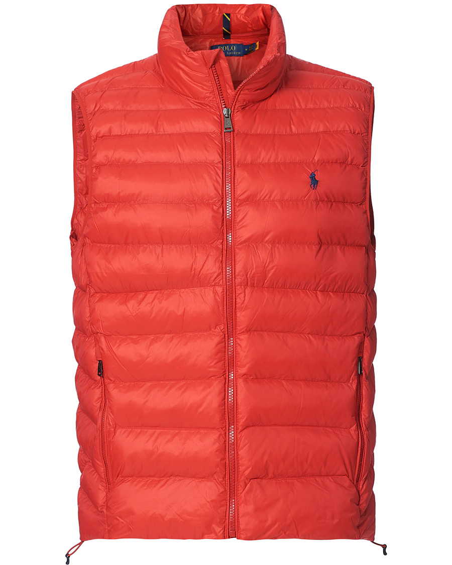 Men | Coats & Jackets | Polo Ralph Lauren | Recycled Terra Nylon Vest Red
