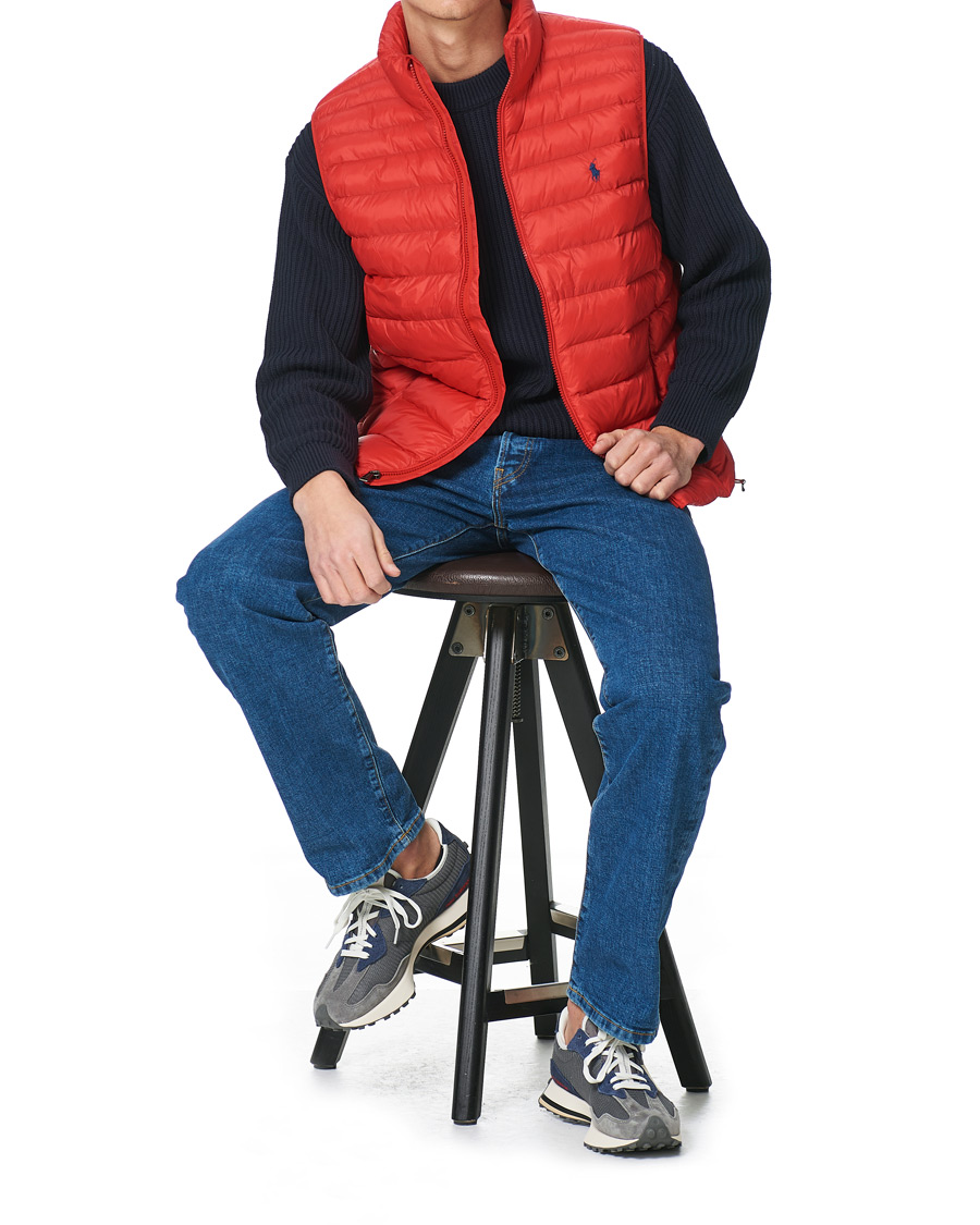 Men | Coats & Jackets | Polo Ralph Lauren | Recycled Terra Nylon Vest Red