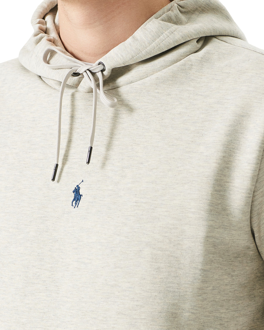 Men | Sweaters & Knitwear | Polo Ralph Lauren | Chest Logo Hoodie Light Sport Heather