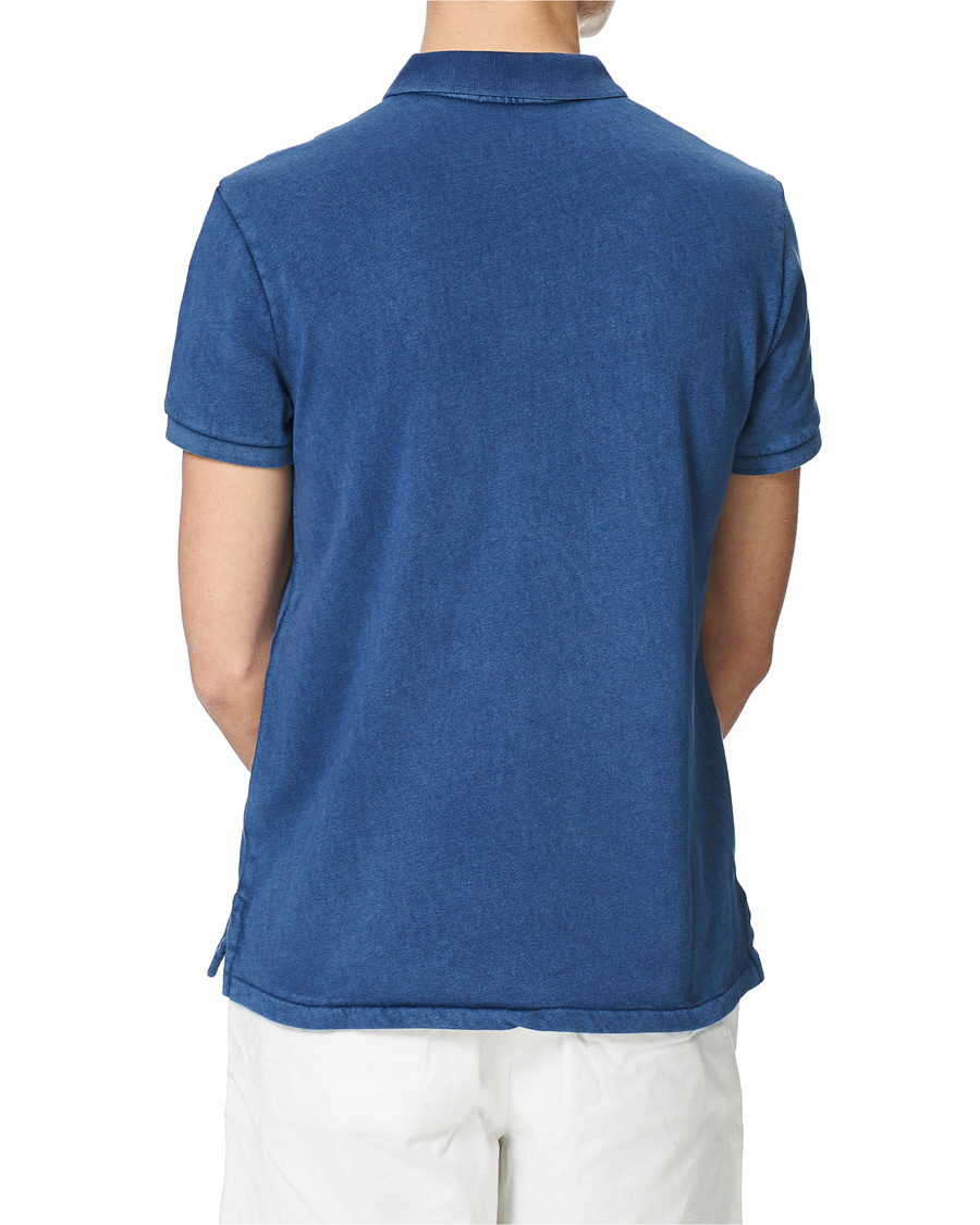 Men | Polo Shirts | Polo Ralph Lauren | Custom Fit Spa Terry Polo Light Navy