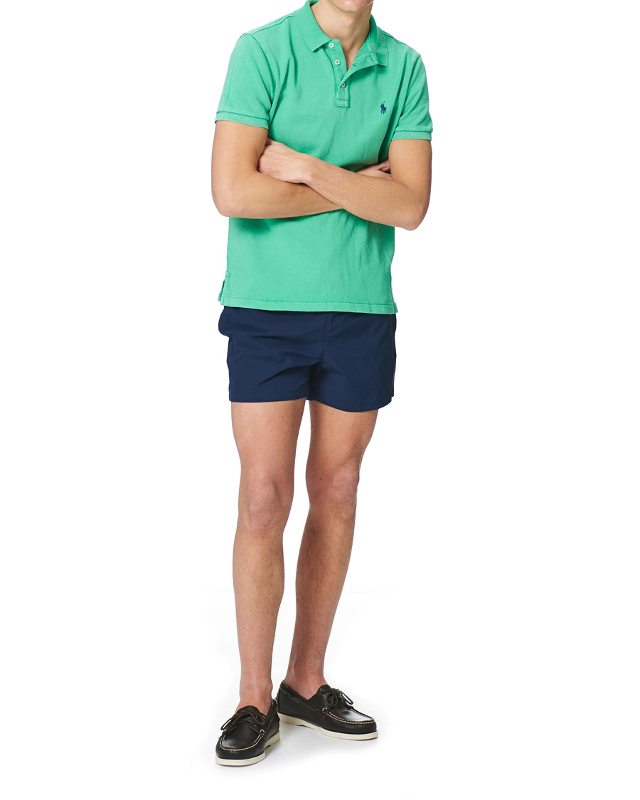 Men | Polo Shirts | Polo Ralph Lauren | Custom Fit Spa Terry Polo Cabo Green