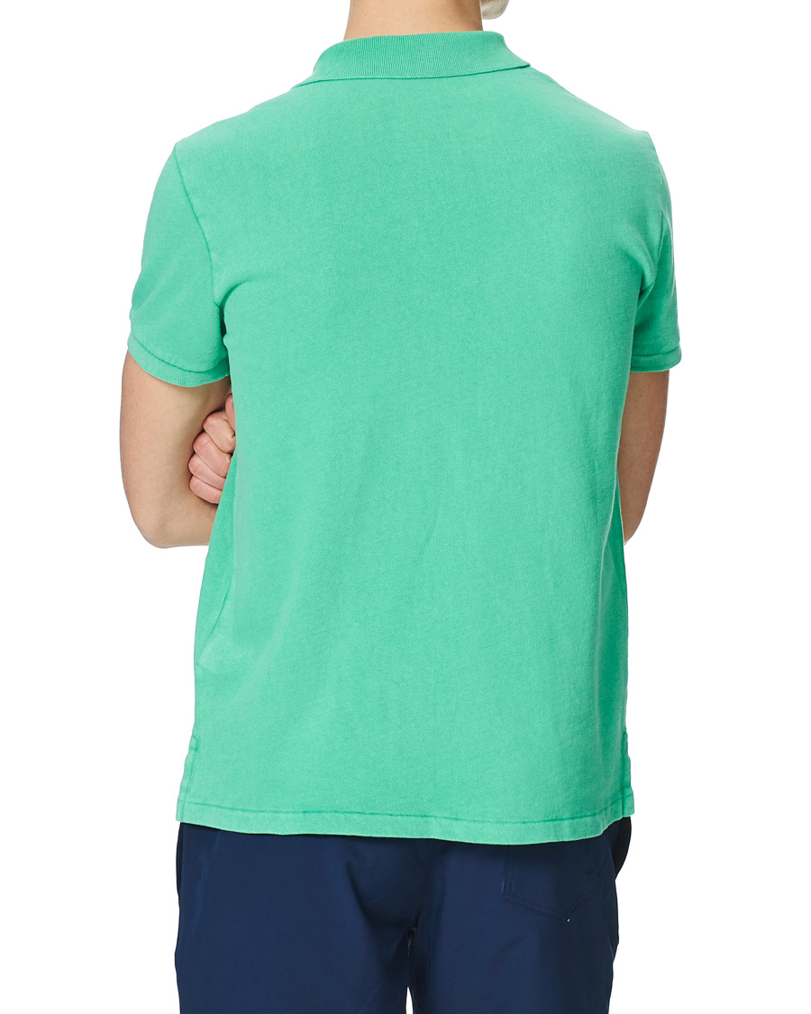 Men | Polo Shirts | Polo Ralph Lauren | Custom Fit Spa Terry Polo Cabo Green