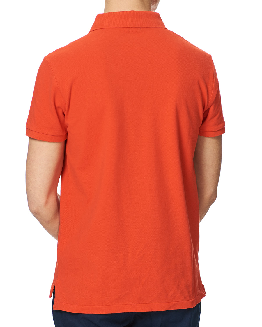Men | Polo Shirts | Polo Ralph Lauren | Custom Slim Fit Polo Tomato Red