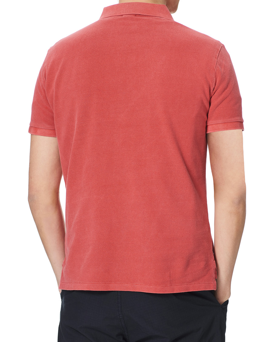 Men | Polo Shirts | Polo Ralph Lauren | Custom Slim Fit Garment Dyed Polo Starboard Red